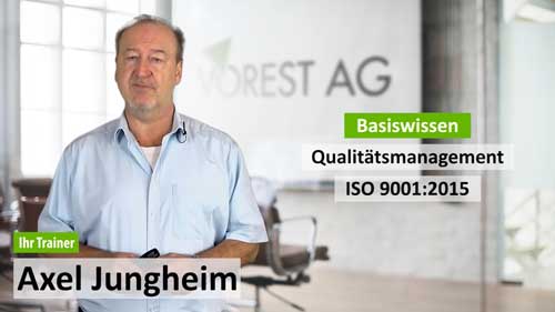 Basiswissen Schulung Qualitätsmanagement ISO 9001